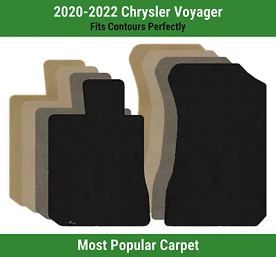 Lloyd Ultimat Front Row Carpet Mats For 2020-2022 Chrysler Voyager  • $115.99