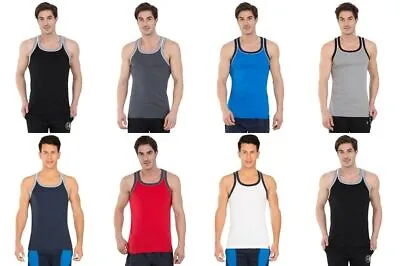 Jockey MEN Fashion Power Vest Collection Athleisure Style 9925 All Size & Colour • £18.32