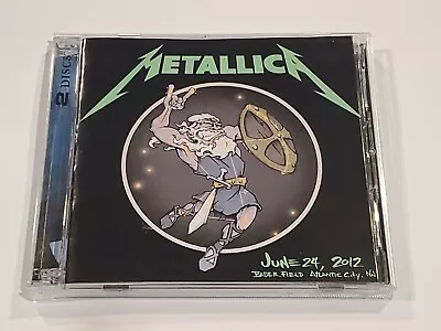 Metallica 2 CD Set Live 2012 Atlantic City 1st Time BLACK ALBUM PLAYED IN FULL • $59.99