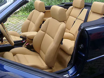 BMW 3 Series E36 Convertible Leather Seat Covers Real Automotive Standardleather • $905