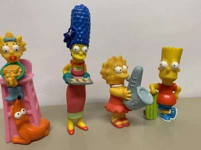 £9.99 • Buy Simpsons Figure Bundle Marge Lisa Bart Maggie Burger King