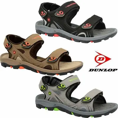 New Mens Summer Sandals Dunlop Sports Hiking Walking Trekking Beach Surf Shoes • £18.99