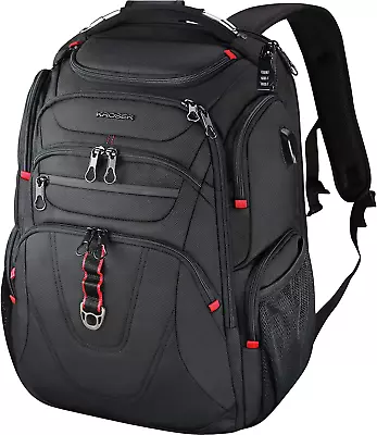 Travel Laptop Backpack 17.3 Inch XL Heavy Duty Computer Backpack Water-Repellent • $99.64