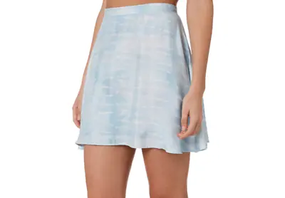 NEW Tigerlily Mini Casual Skirt A-line Skater Blue White Saras RRP$139 Size 8 • $49