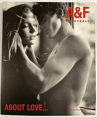 Abercrombie & Fitch QUARTERLY 2002 SPRING BREAK ISSUE CATALOG A&F Bruce Weber • $49