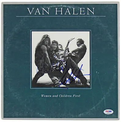 Eddie Van Halen & Alex Van Halen Signed Vinyl Record Lp Album Coa Psa/dna Proof • $2124.99