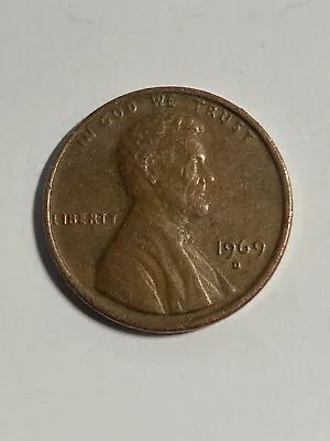 1969-s Lincoln Penny   No Fg   Floating Roof • $5.50