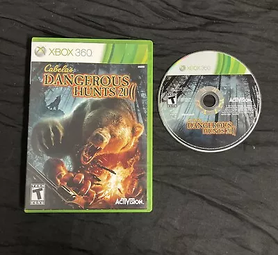 Cabela's Dangerous Hunts 2011 — Cleaned/Tested! (Xbox 360 2010) MAILS FAST! • $7.90