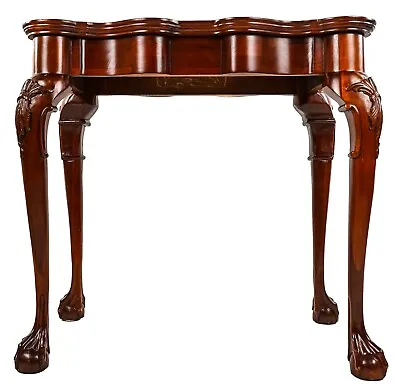 Hickory Chair Mount Vernon Collection Chippendale Mahogany Tea Table Washington • $999
