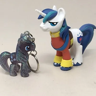 Funko Mystery Mini My Little Pony Series 3 SHINING ARMOR + Glitter MLP Keychain • £15.43