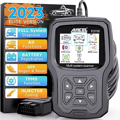 ANCEL FD700 All System OBD2 Scanner For Ford /Lincoln/Mercury Disgnostic Tool  • $98.99