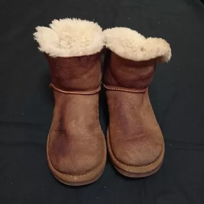 UGG Women's Bow Midi Boots - Size 8 - Cognac  • $22.50