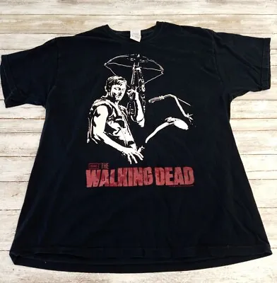 2013 The Walking Dead Daryl Dixon Crossbow T-Shirt • $8.19