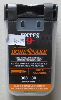 BORE SNAKE BARREL CLEANING ROPE - Hoppe's .308-.30 Calibre • £14