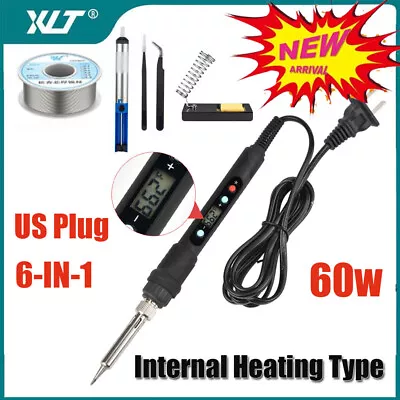 Soldering Iron Kit LCD Display Solder Gun Micro For Electronics Jewelry Portable • $19.86