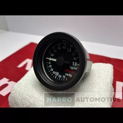 Omori Mechanical Boost Meter Gauge 52mm Gauge Jdm Greddy Hks Defi Nismo R32 R33 • $385