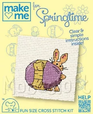 Mouseloft Easter Egg And Rabbit Cross Stitch Kit • £3.30