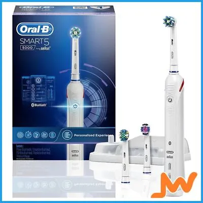 $164 • Buy Oral-B Smart 5 5000 Electric Toothbrush White [ORA303003]