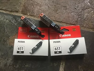$15 • Buy Genuine Canon Printer Cartridges Black Cli651 Cli-651 651