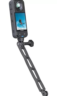 Aluminum Alloy Extension Arm Metal Pole Mount Compatible With Insta360 And GoPro • $14.99