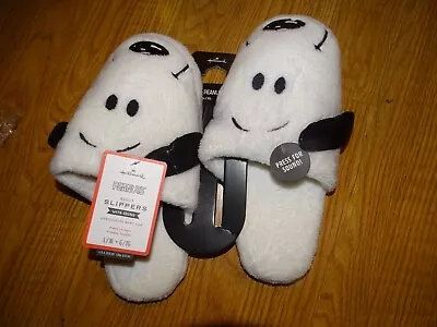 £29.11 • Buy Hallmark Snoopy Peanuts Slippers With Sound Adult L / XL Valentines/Christmas