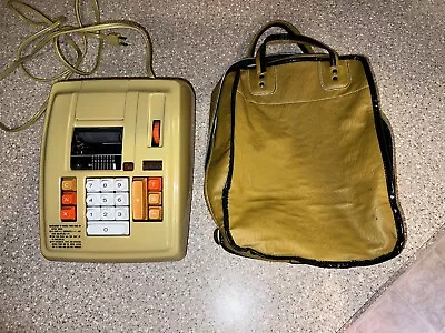 Vintage Montgomery Ward DBN-8449A Electric Adder Adding Machine & Case ~ EUC • $34.99