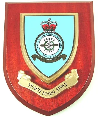 £21.99 • Buy Raf Royal Air Force Station Halton Classic Style Hand Made Wall Plaque