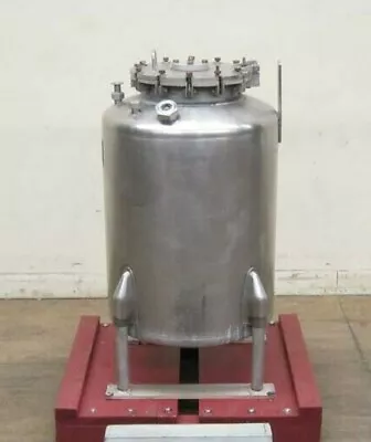 $5500 • Buy Willflow 75 Gal. Stainless Steel Single Wall Vertical Vacuum Tank 40psi @ 200°F