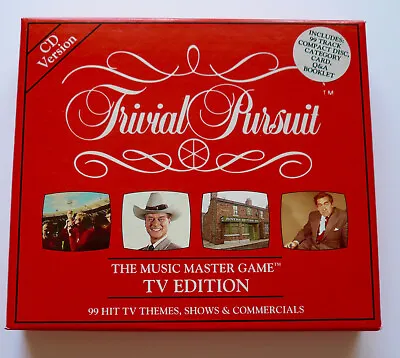 £6.95 • Buy Trivial Pursuit: The Music Master Game - TV Edition CD Version - Contents Sealed