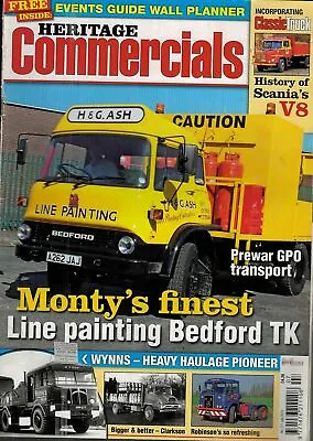 £2 • Buy 2012 JULY 56361 Heritage Commercials Magazine  LINE PAINTING BEDFORD TK