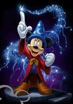 Disney Mickey Mouse Art Print A4 Poster Picture Nursery Bedroom Gift Baby • £4