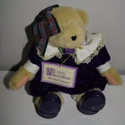 Muffy Vanderbear 1990 Plush Bear  Jointed  Musical Soiree  8 Teddy Bear W/tag • $12.95