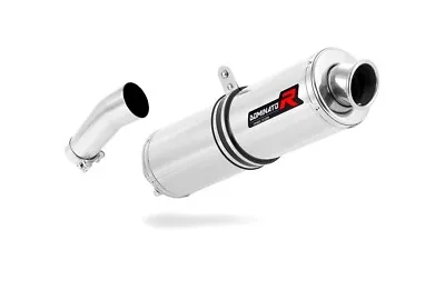 Exhaust Silencer Muffler DOMINATOR ROUND BMW F800GS 08-16 + DB KILLER • $199