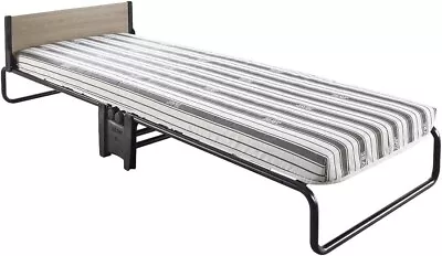 Jay-Be Revolution Folding Bed With Rebound E-Fibre Mattress Single Black  • £139.99