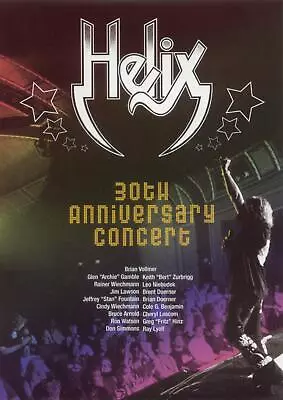 Helix - 30th Anniversary Concert New Dvd • $19.99