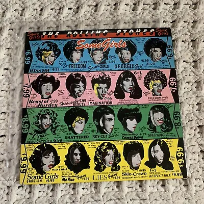 Vintage Rolling Stones  Some Girls  Vinyl LP • $24.99