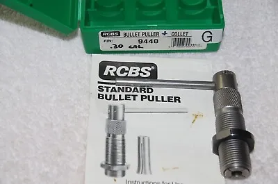 RCBS 09440 Bullet Puller With .30 Caliber Collet • $45