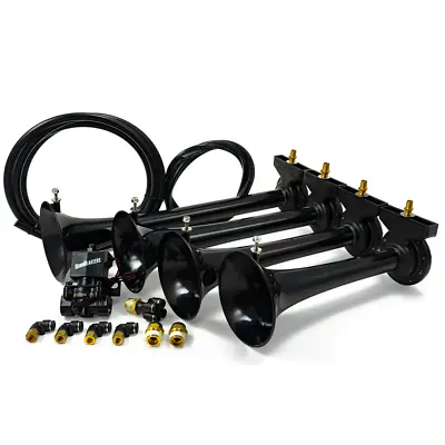 HornBlasters Shocker XL Extra Loud Train Air Horn Kit For Truck - 150 DB Compact • $369.99