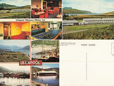 3 Postcards Of Ullapool Mercury Motor Inn Ross-Shire Scotland • £4.99