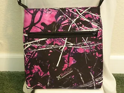 MOONSHINE MUDDY GIRL Camo Crossbody/bag Purse And Many Other Fabrics Handmade • $49.99