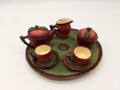 Apple Themed Miniature Tea Set • $9.49