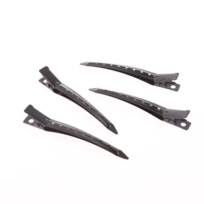 10Pcs Metal Hair Clips For Styling Sectioning Professional Salon Hairpin Clamp • £5.22