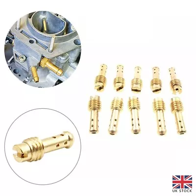 10pcs Carburetor Pilot Jet 8 Bleed Holes Parts Kit For Mikuni Vm Tm Tmx Carb UK • £8.99