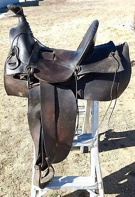 Vintage G.S. Garcia Elko Nev.  Saddle - 13½  Seat • $949.03