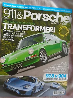 911 & Porsche World Aug 2014 918 Vs 904 944 • £6