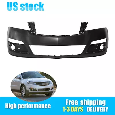For 2013-2017 Chevy Traverse Front Upper Bumper Cover W/O Park Sensor Cut-out • $354.58