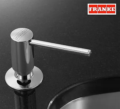 Franke Soap Washing Up Liquid Dispenser Chrome Free Delivery Genuine New Boxed!! • £44.99