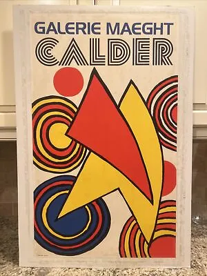 Alexander Calder Galerie Maeght Lithograph Poster Print Editeur Arte Paris 70s • $324.99