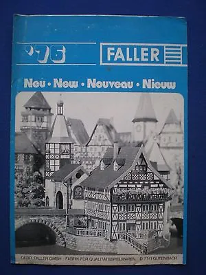 Faller - Model Railway Models ( HO & N ) - Catalogue Supplement 1976 • £3.95