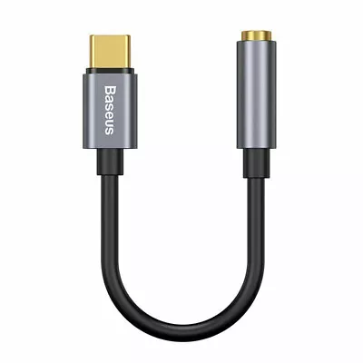 Mini USB Type C To 3.5mm AUX Headphone Adapter Type C Jack Earphone Cable • £9.82